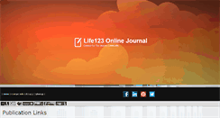 Desktop Screenshot of life123.org